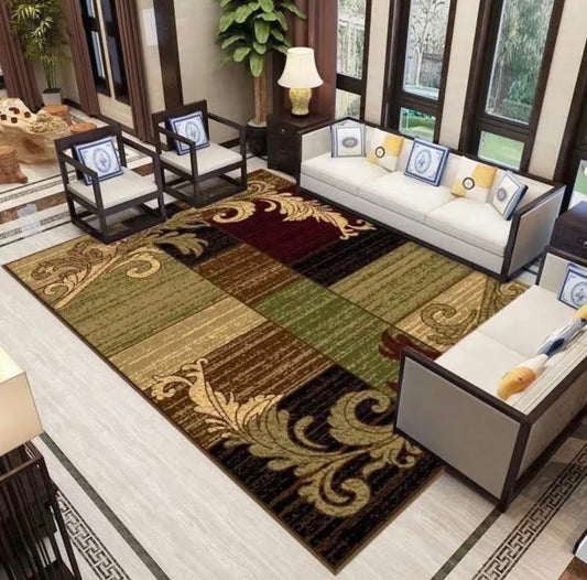 100x160Cm 3D Geometric Carpet Comfortable Lounge Area Rectangle Carpet